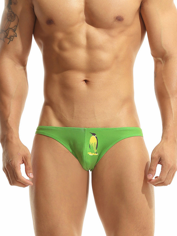 Men’s Cartoon Low-Rise Briefs
