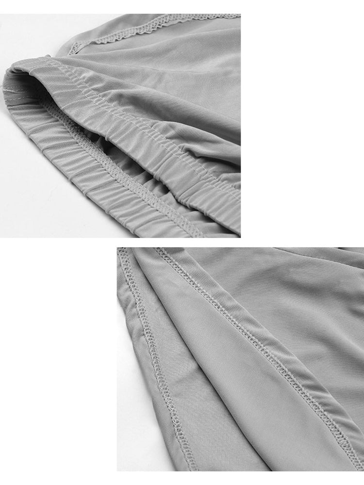 4 Pack Men’s Sexy High Vent Boxer Shorts