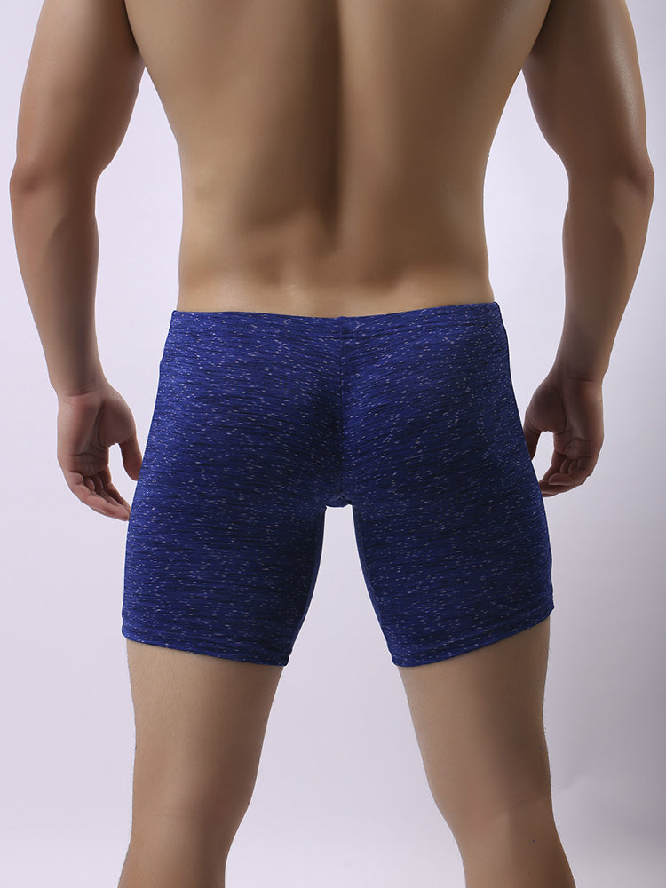 Men's Sport Anti-chafing Large Pouch Boxer Briefs