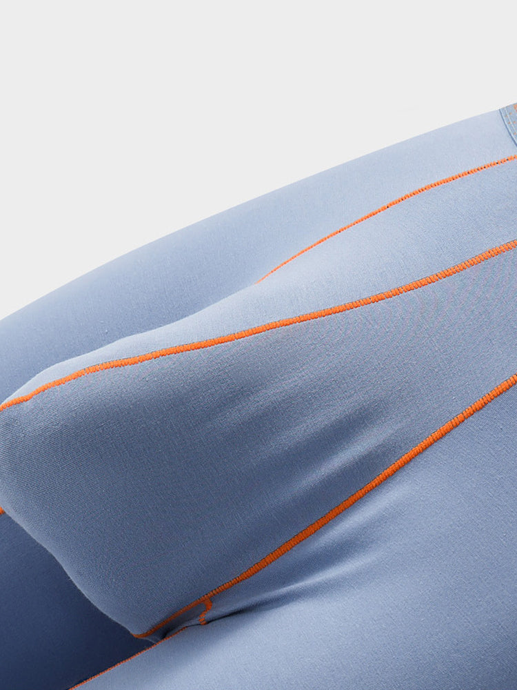 2 Pack Men's Cotton Casual Sporty Mid-Rise Sexy Pouch Midway Briefs