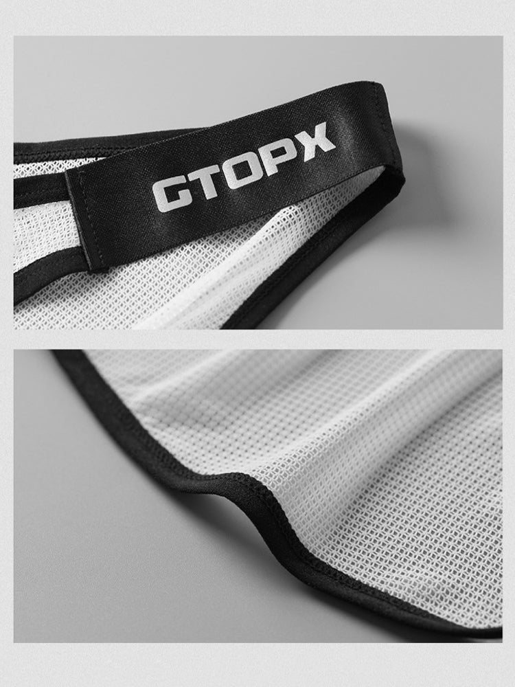 2 Pack Men's U-Pouch Sheer Mesh Briefs