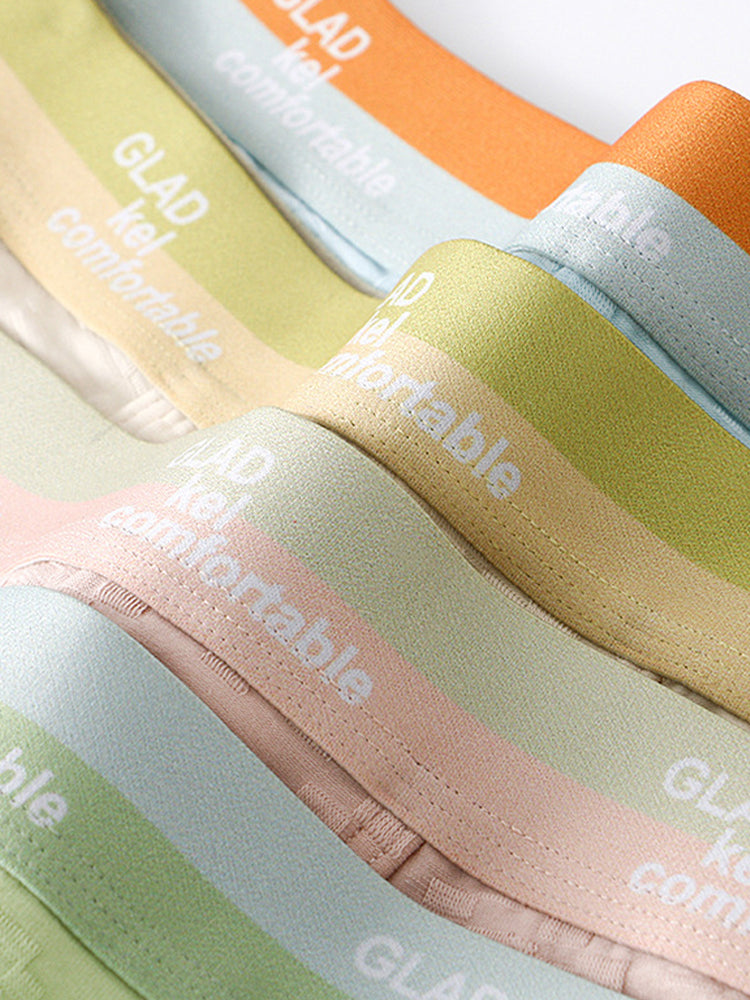 3 Pack Men's Baby Cotton High-Stretch Skin-Friendly Breathable Briefs