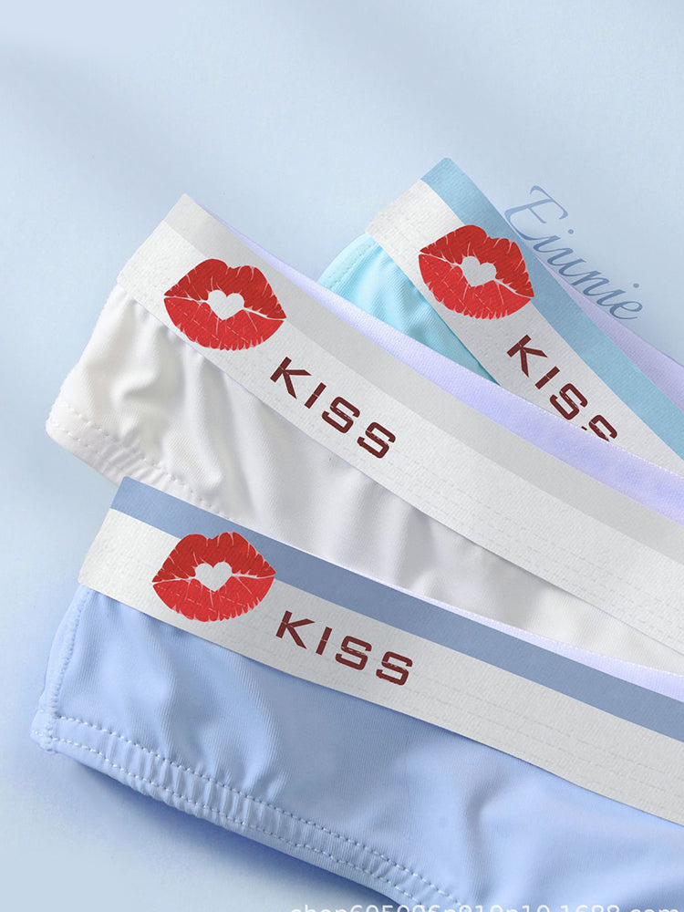 3 Pack Men's U-Pouch Ice Silk Sexy Thong