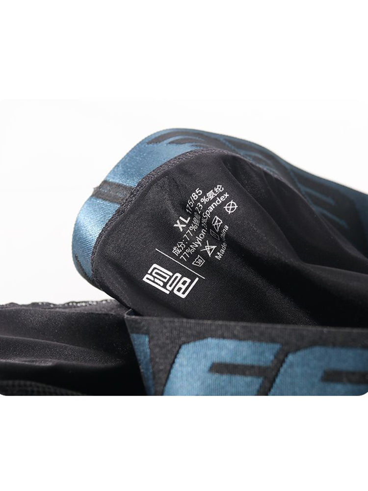 2 Pack Men's Workout Anti-Chafing Quick-Dry & Breathable Mesh Stretch Boxer Briefs