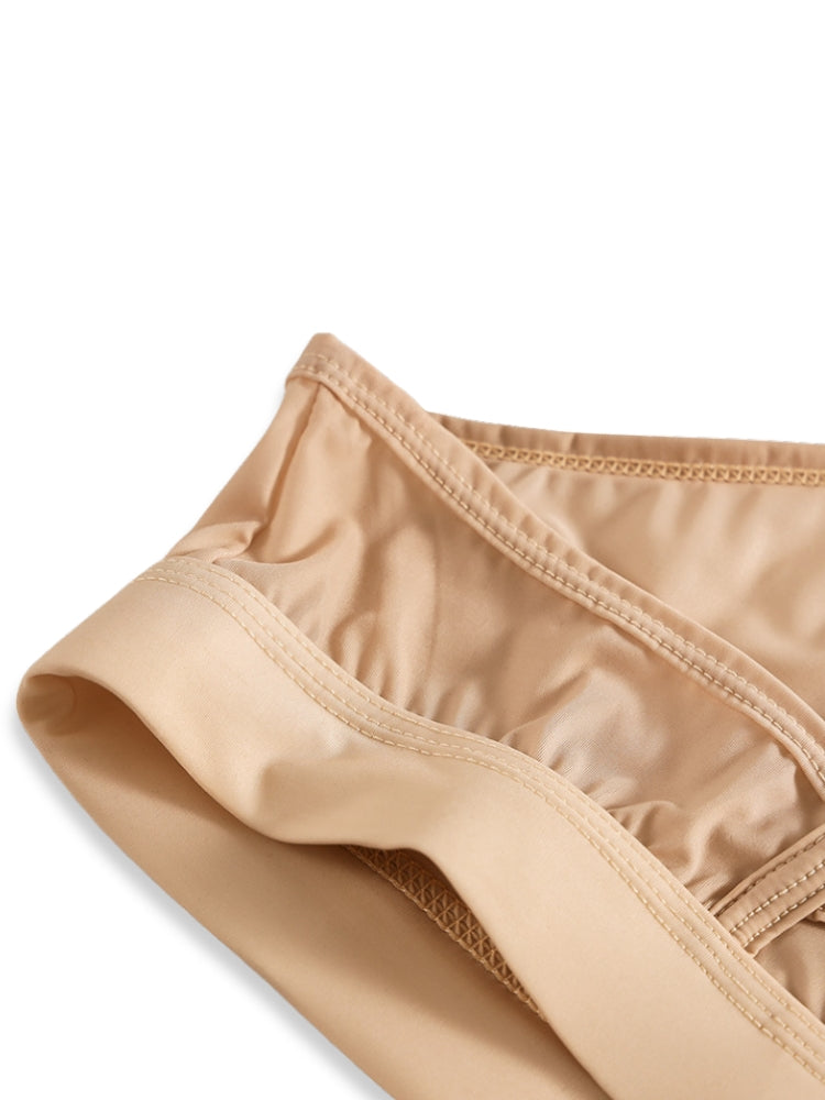 3 Pack Men's Fly Opening Supportive Pouch Stretch Premium Briefs