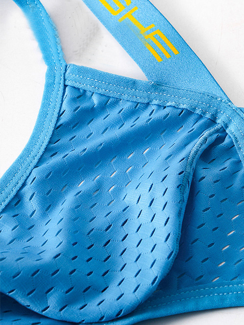 2 Pack Sexy Hollow Out Mesh Briefs for Men