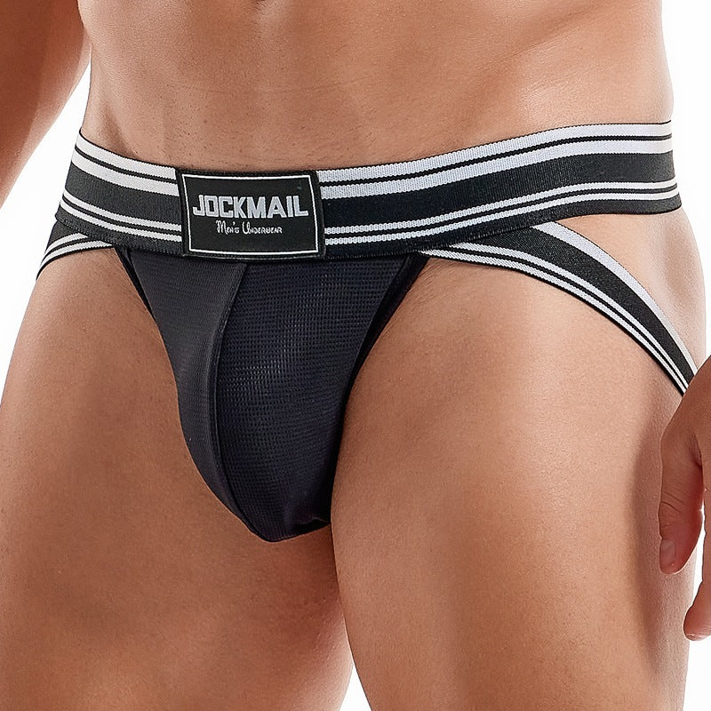 Men's Sexy Breathable Mesh Thongs