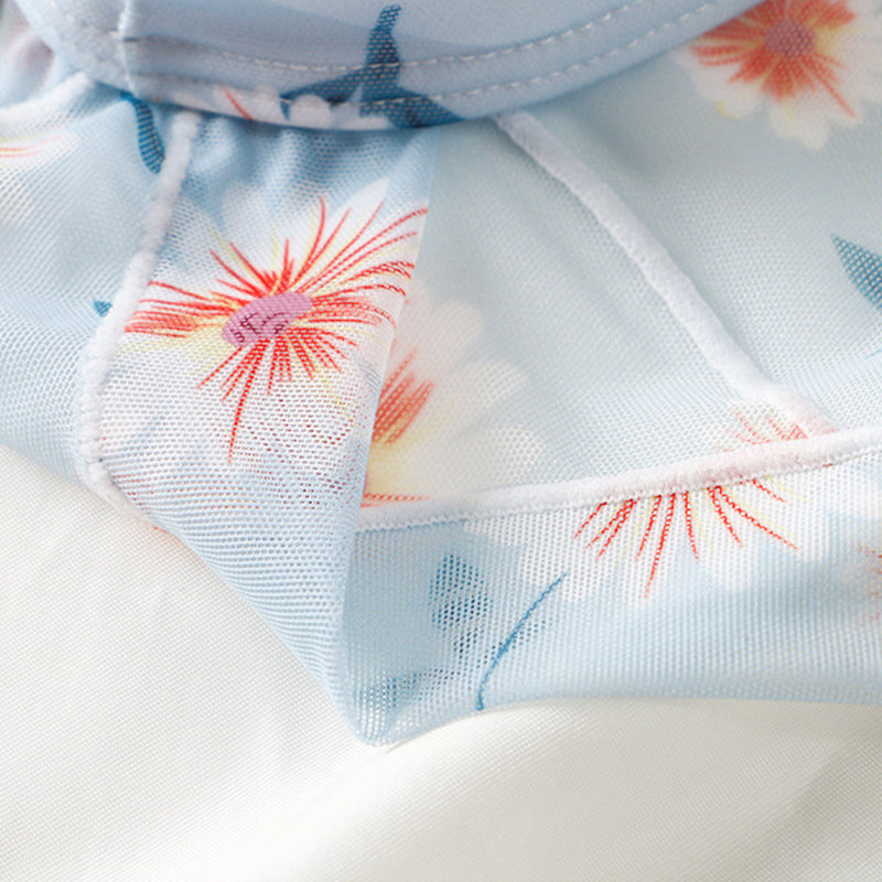 4 Pack Men’s Flower Print Pouch Briefs