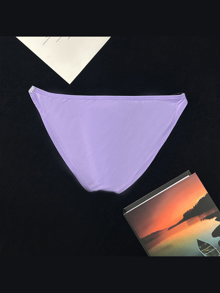 2 Pack Men's Breathable Low-Rise Ultra-Soft Modal Bikini