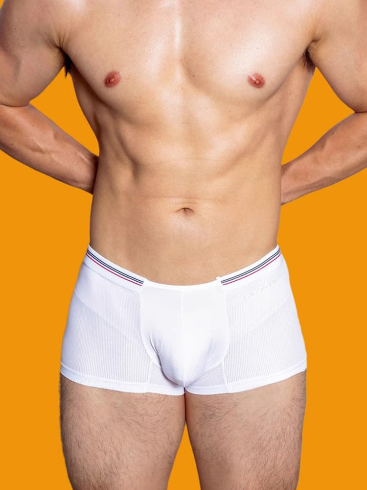 3 Pack Men's Nylon Mesh Breathable Quick-Dry Trunks