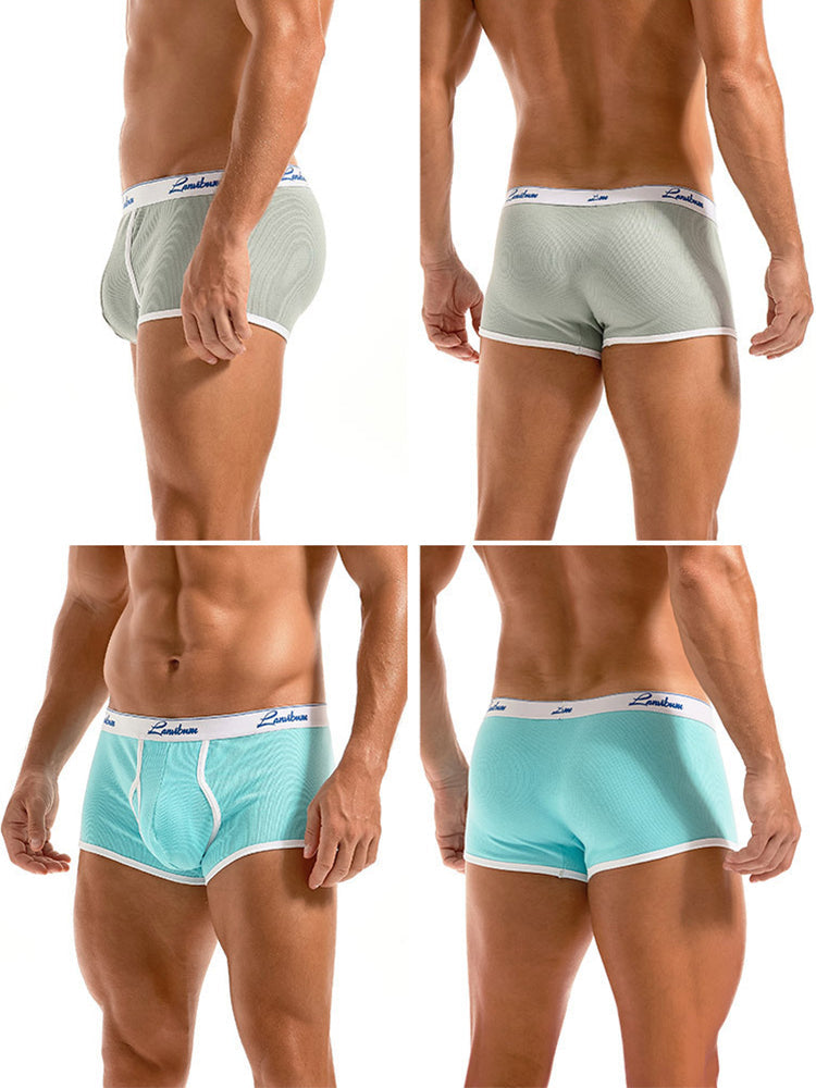 Men’s Thread Cotton Trunks with Fly