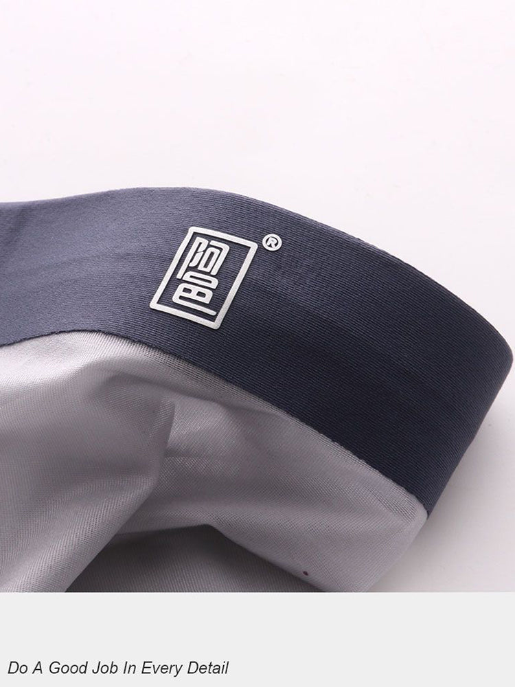 Men's Transparent Sexy Ice Silk Seamless Boxer Briefs