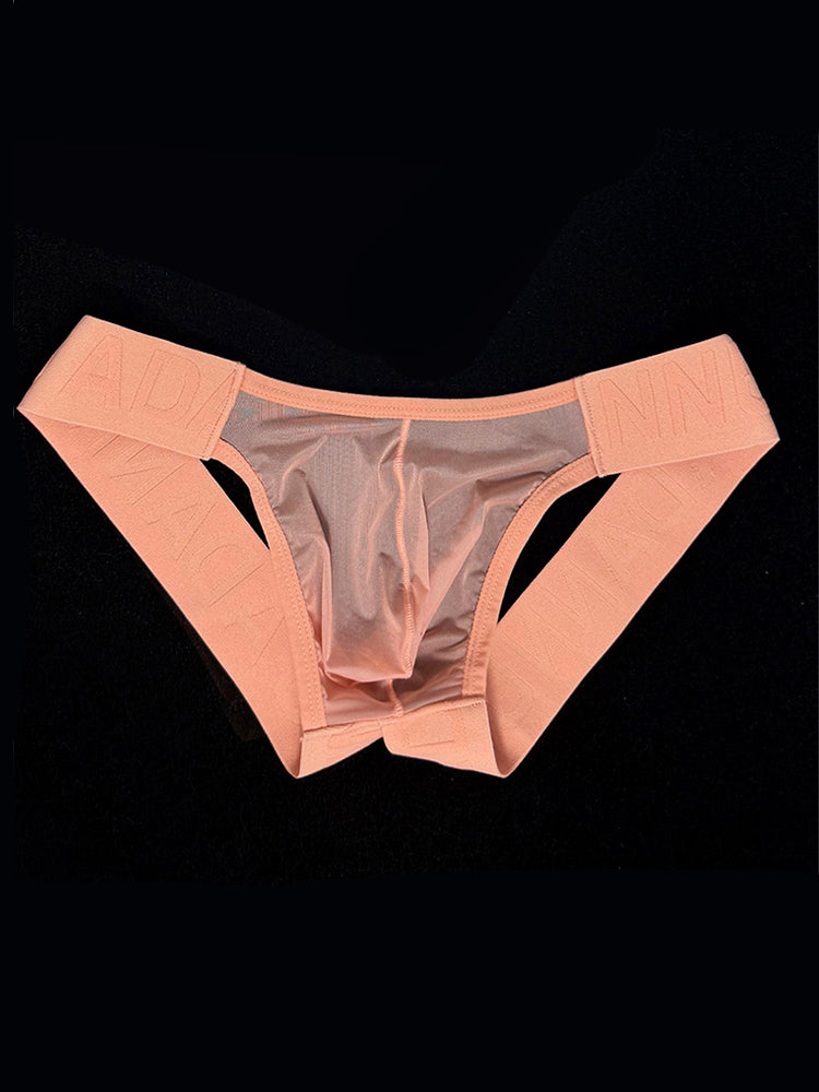 2 Pack Men's Sheer Elegance Comfy Waistband Stretch Fit Jockstrap