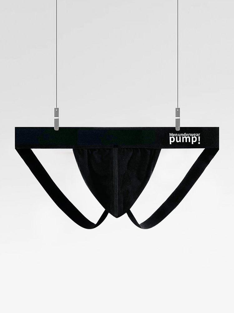 2 Pack Men's Sexy Thin Breathable Hip-Lifting Jockstrap
