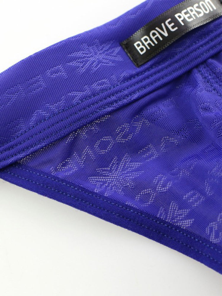 3-pack Men's Lace Obscure Embossed G-String Thong