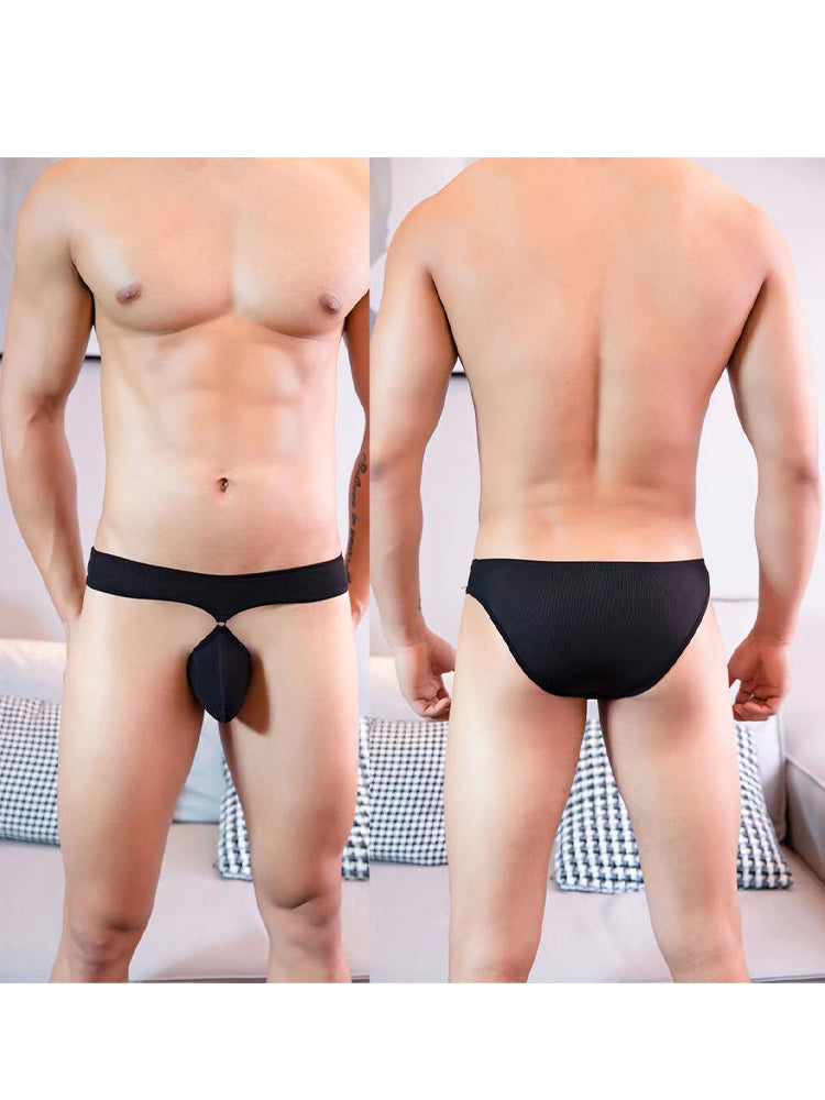 Men's Low Rise Sexy Hollow Pocket Briefs