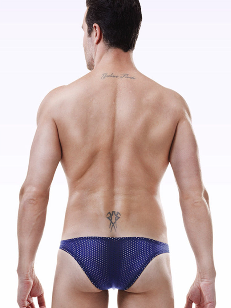Men's Mesh Ice Silk Breathable Briefs