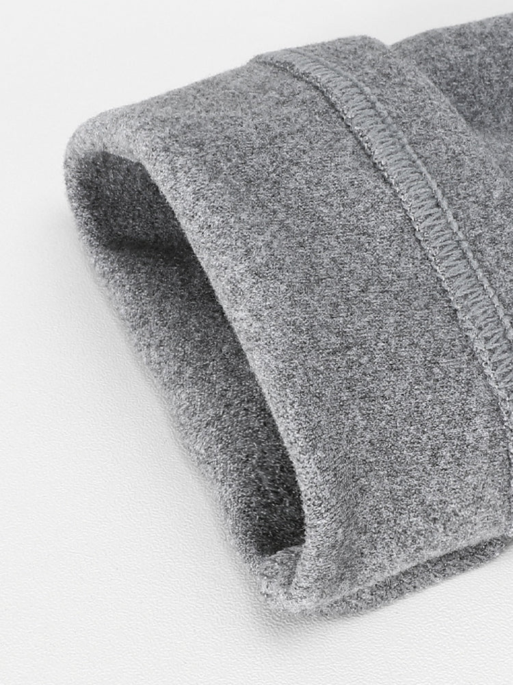 Men's Mid-high Collar Warm Cold-proof Long-sleeved Bottoming Shirt