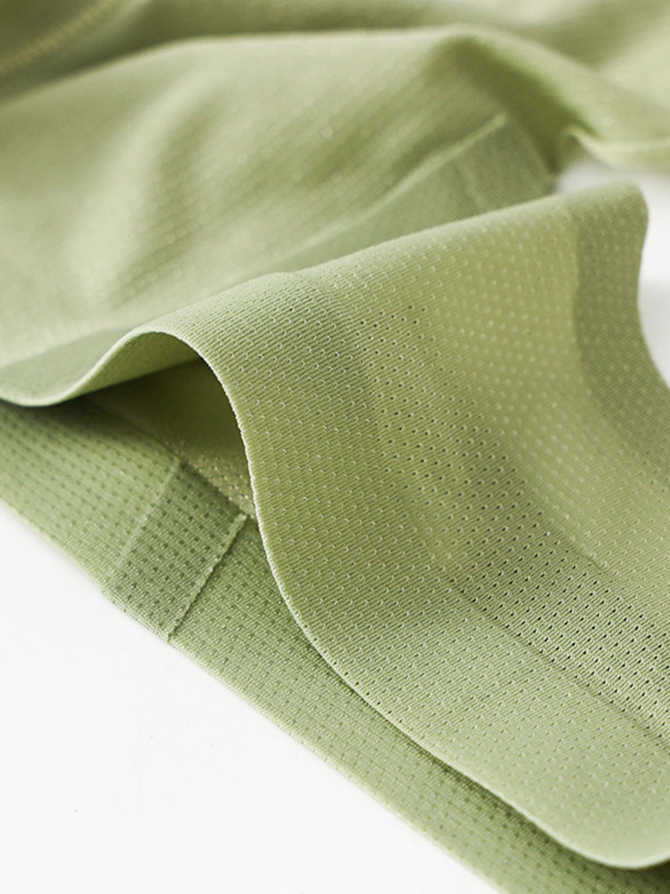 3 Pack Men's Solid Color Seamless Comfort Quick-Dry Breathable Thongs