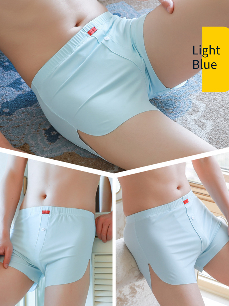 4 Packs of Men's Loose Breathable Sports Casual Underwear