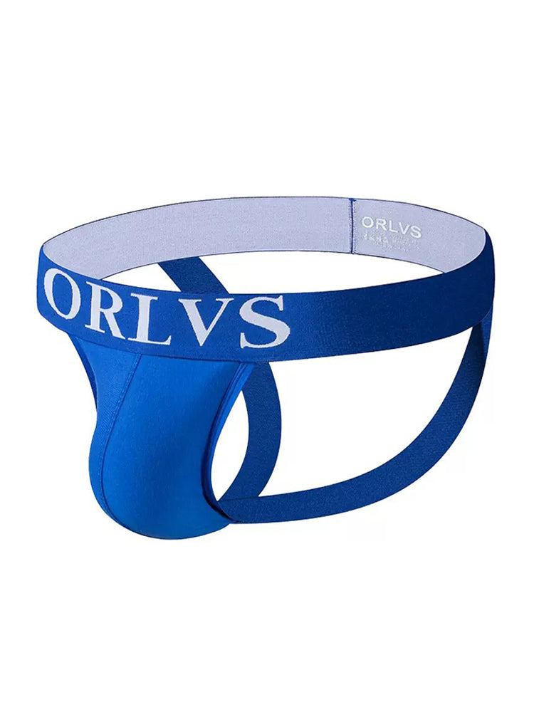 3 Pack Men's U-Pouch Striped Sexy Jockstraps