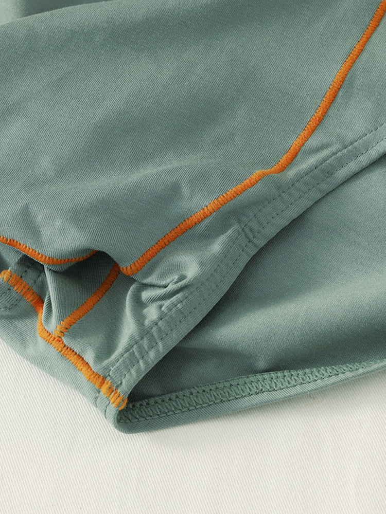 3 Pack Men's Sexy Large Pouch Breathable Comfortable Cotton Briefs