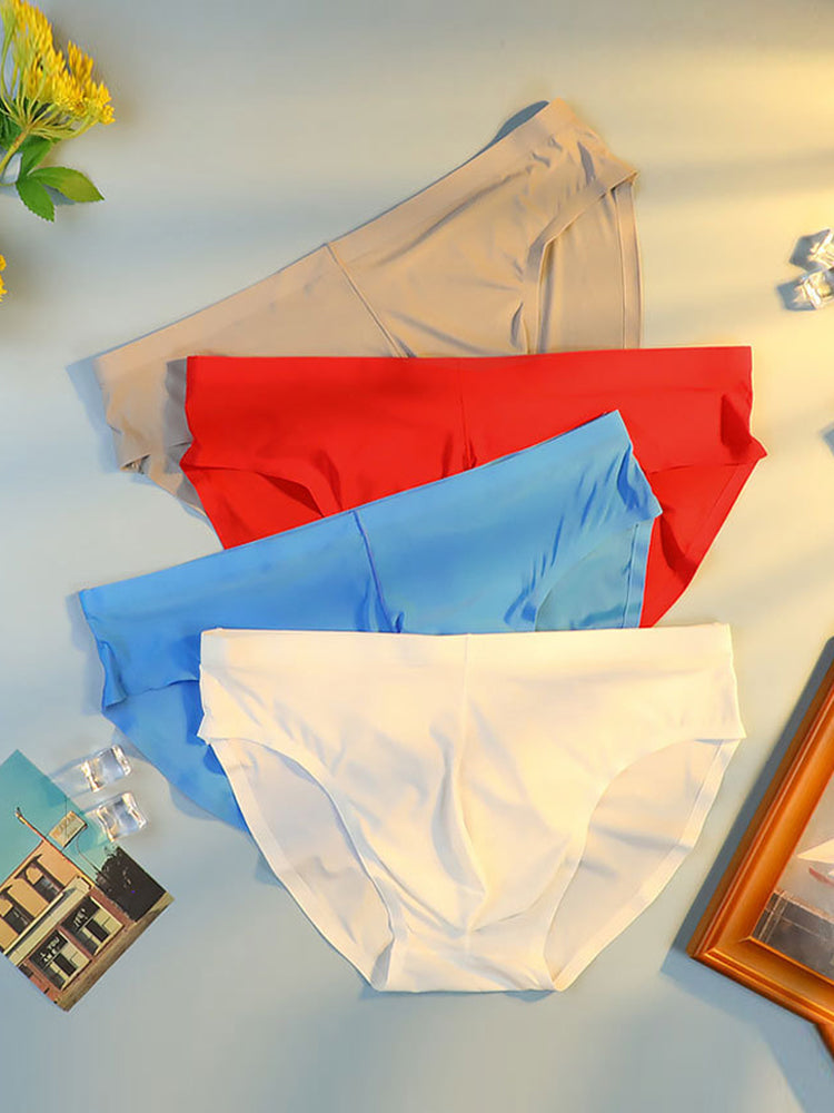 Men's Breathable Seamless Thin Briefs