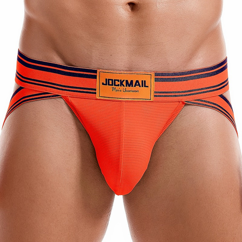 Men's Sexy Breathable Mesh Thongs