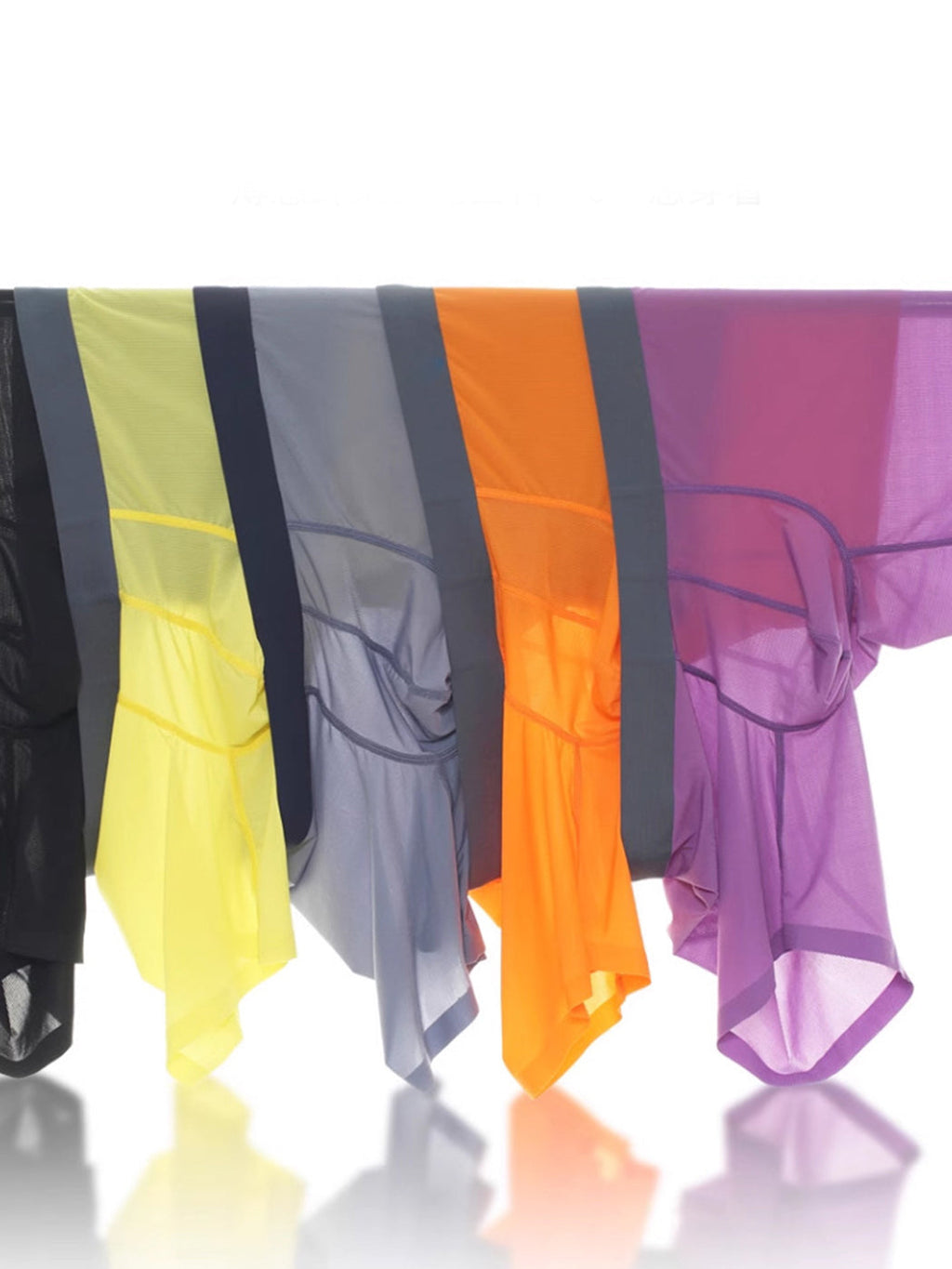 2 Pack Men’s Breathable Athletic Mesh Boxer Briefs