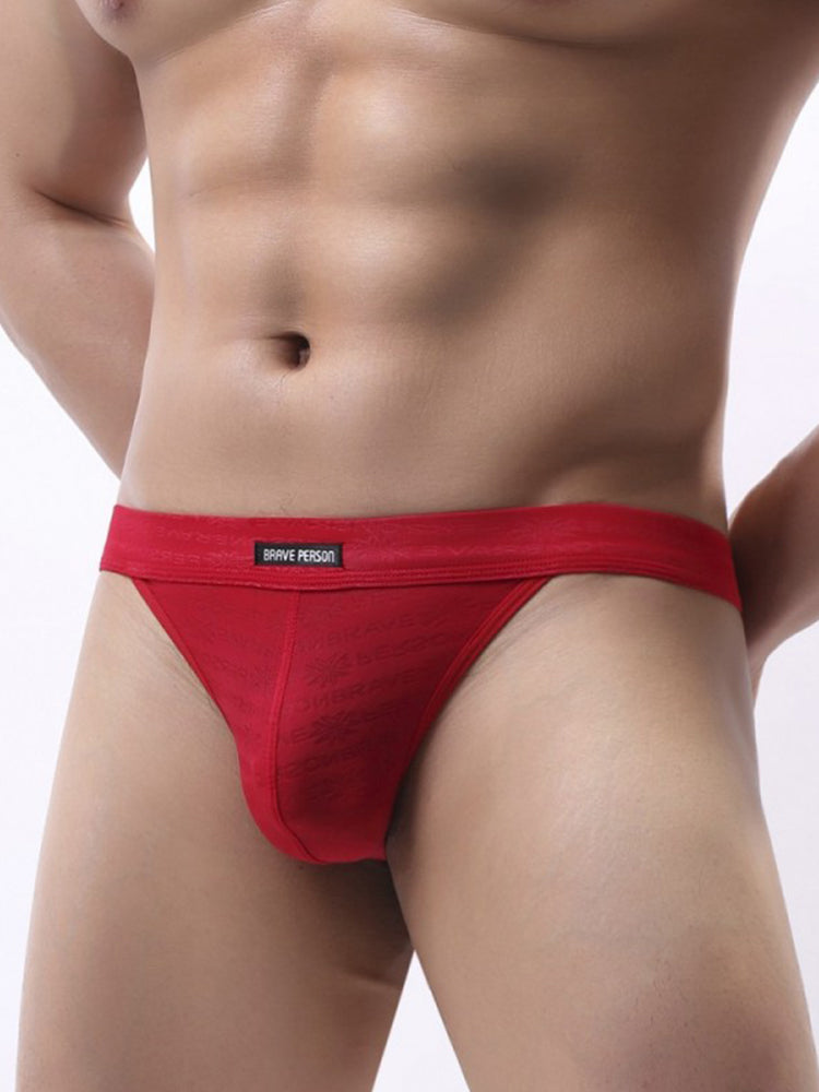 3-pack Men's Lace Obscure Embossed G-String Thong