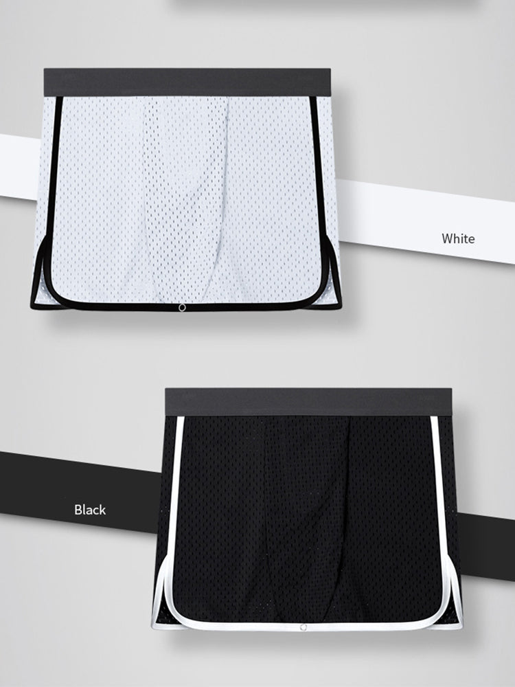 Men's  Button Casual U-Shaped Roman Skirt Dual-Purpose Arrow Pants Underwear