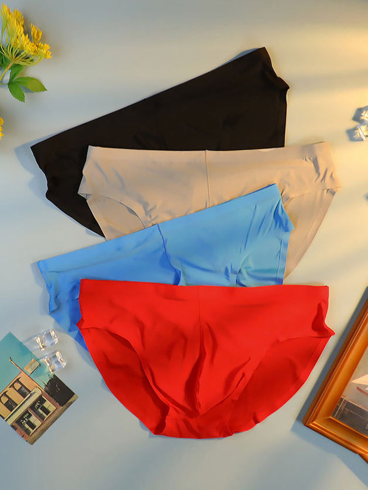 Men's Breathable Seamless Thin Briefs