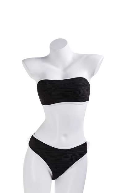Contrasting Bikini Set