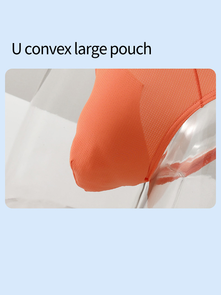 3 Pack Men's Low-Rise Performance Thong - Breathable Mesh & Smooth Fabric