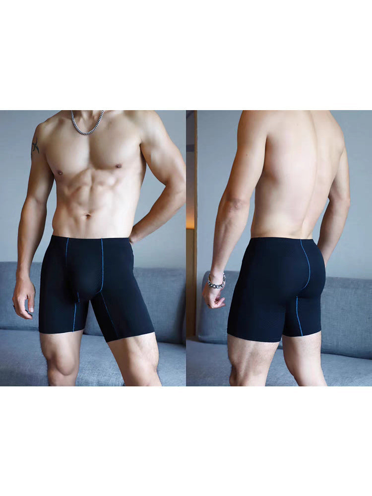 3 Pack Men's Anti-chafing Waffle Boxer Briefs