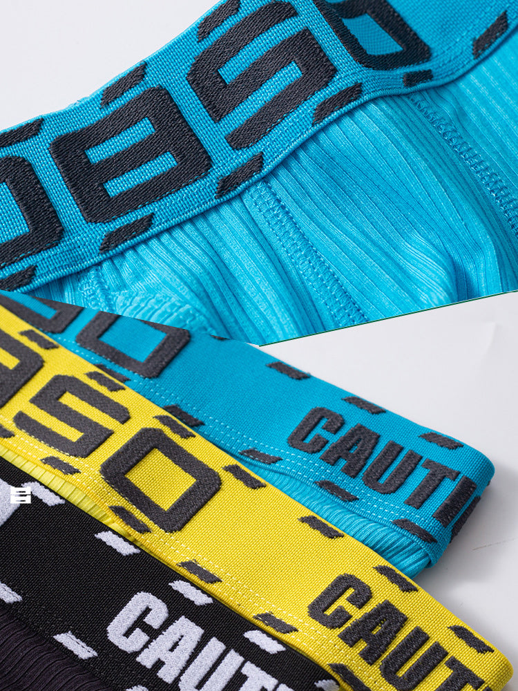 2 Pack Men's U-Pouch Low-Rise Breathable Trunks