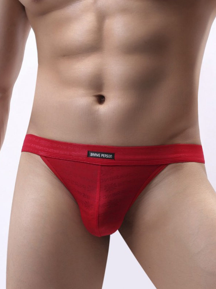3-pack Men's Lace Obscure Embossed G-String Thong
