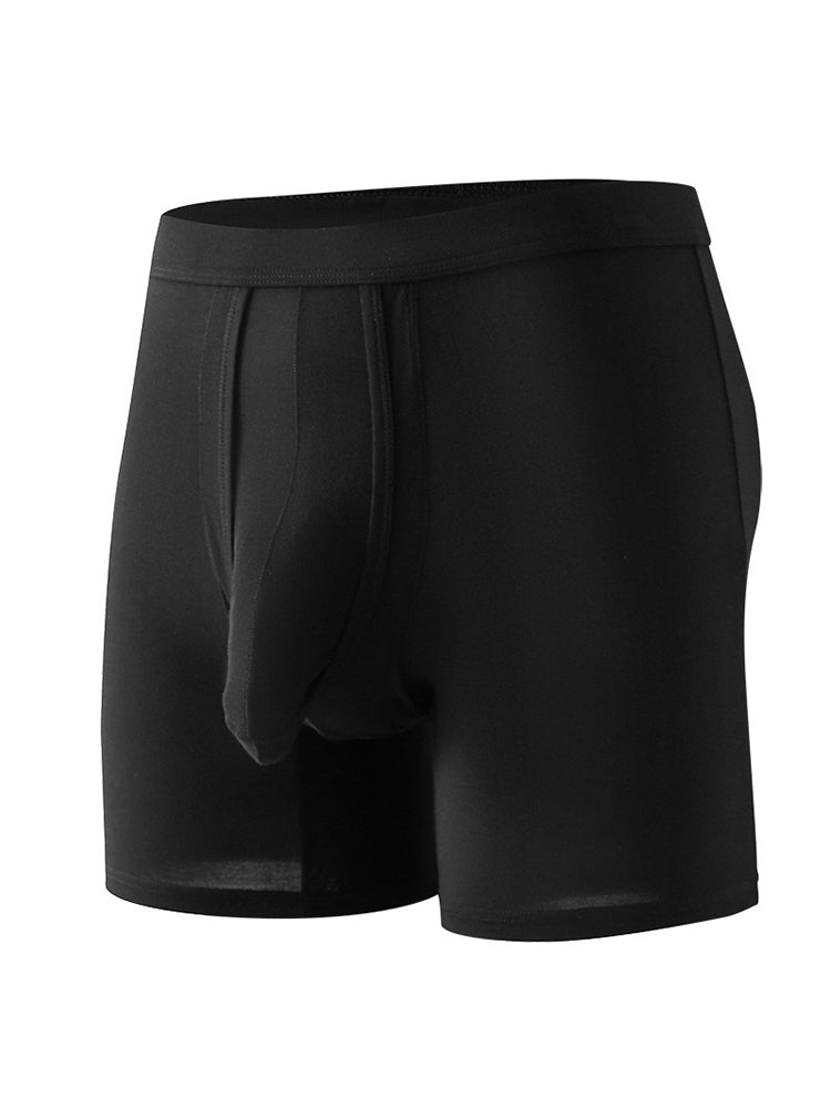 Sexy Separated Ball Pouch Boxer Briefs For Men