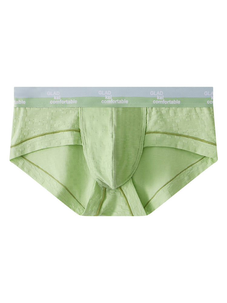 3 Pack Men's Baby Cotton High-Stretch Skin-Friendly Breathable Briefs