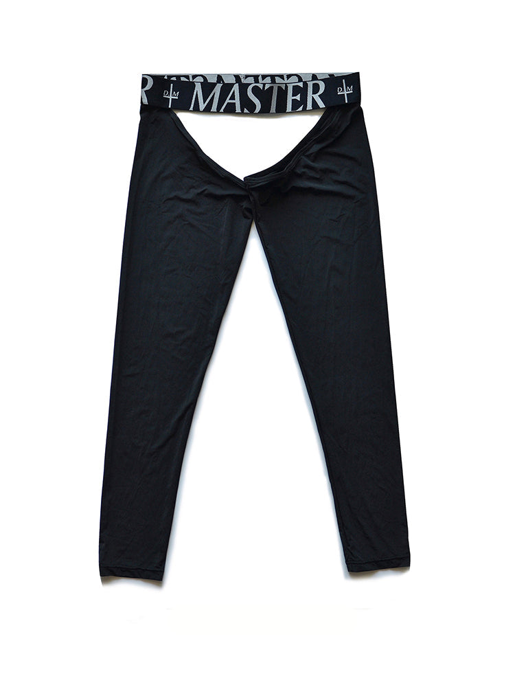 Men's Low-Waist Sexy Hollow Silk-Smooth Semi-Transparent Thermal Pants