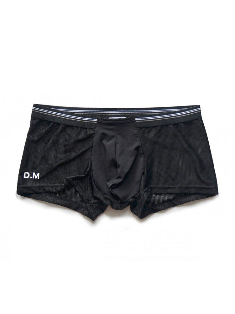 3 Pack Men's Nylon Mesh Breathable Quick-Dry Trunks