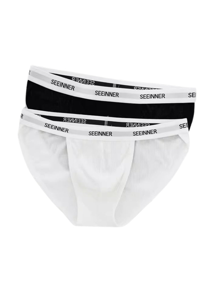 3 Pack Men's Sporty Cut Comfy Waistband Moisture-Wicking Briefs