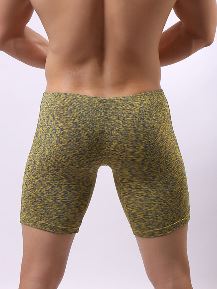 Men's Sport Anti-chafing Large Pouch Boxer Briefs