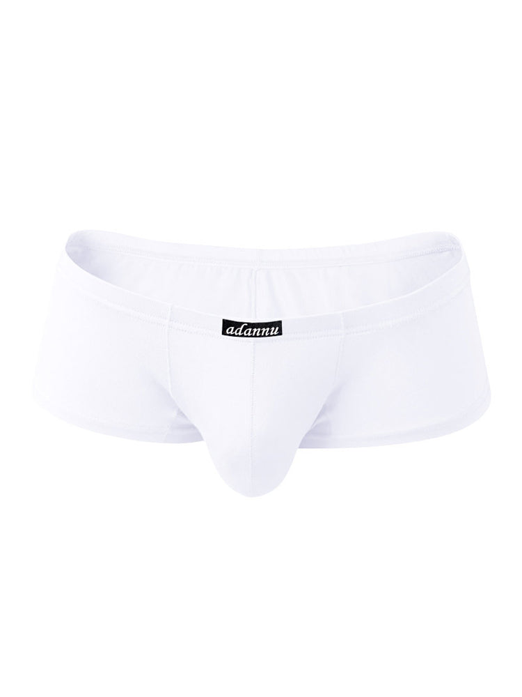 2 Pack Men's Sexy Low-rise Roomy Pouch Trunks