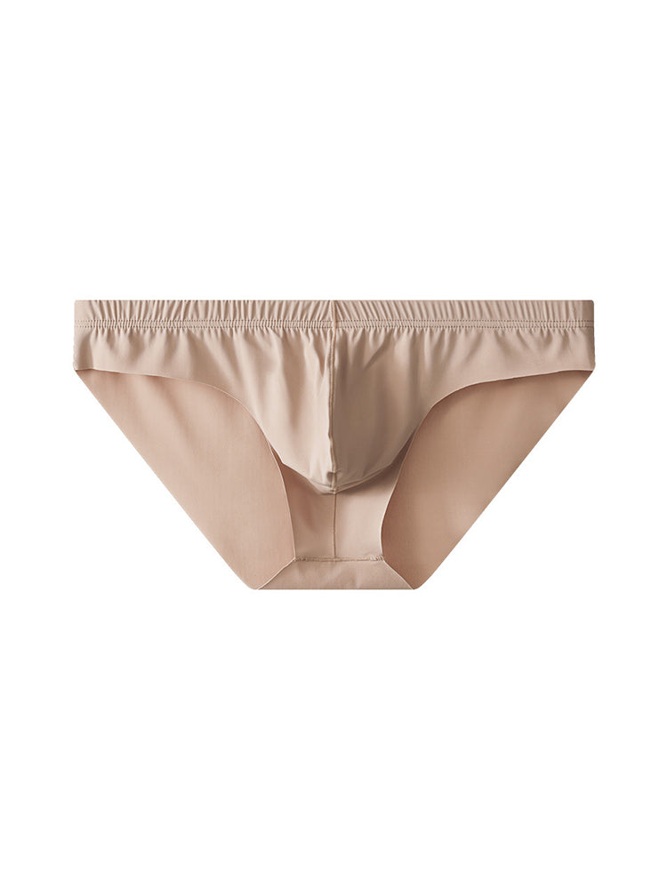 4 Pack Men's Ice Silk Lightweight Breathable Minimalist Briefs