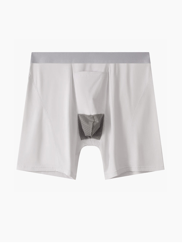 2 Pack Men's Gun Bullet Separation Casual Sports Breathable Cotton Mid-Rise Midway Briefs