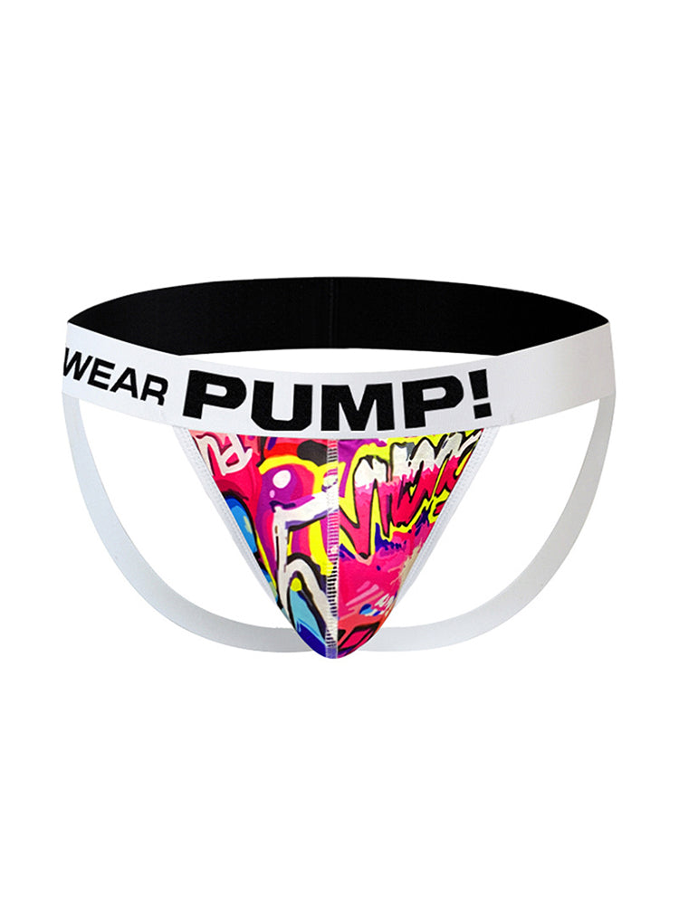 Men’s Sexy Graffiti Pouch Thongs