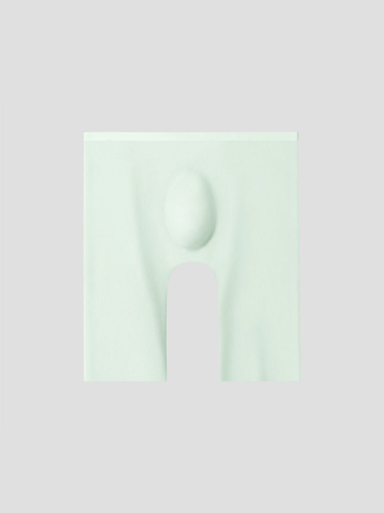 3 Pack Men's Breathable Seamless Mid-Length Boxer Briefs