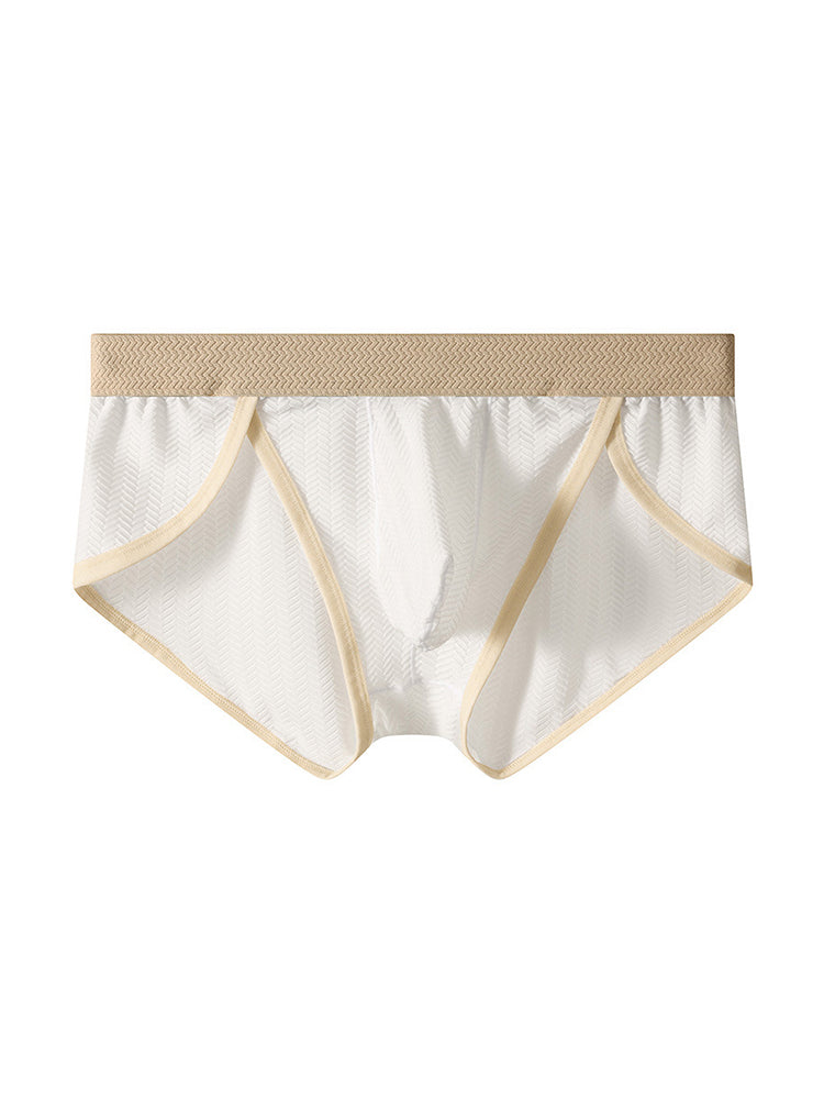 2 Pack Men's Breathable High-Stretch Seamless Comfort Odor-Control Briefs