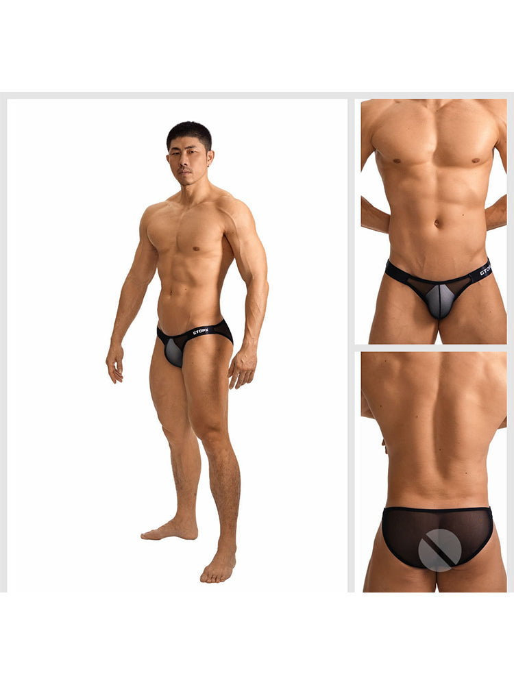 2 Pack Men's Sexy Mesh Bikini – Sheer & Breathable